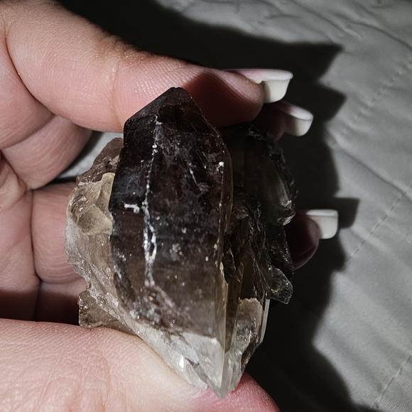 69g, Cluster of Smoky Quartz, 5x5x3cm approx., New! - Picture 12 of 12